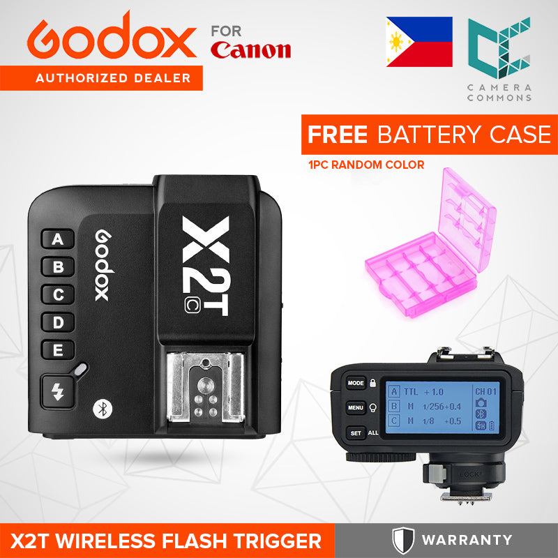 Godox X2 X2T-C 2.4 GHz TTL Wireless Flash Trigger for Canon X2T