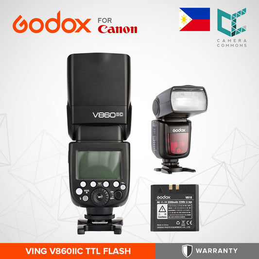 Godox VING V860IIC TTL Li-Ion Flash Kit for Canon Cameras V860 ii