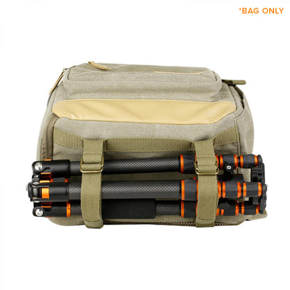 K&F Concept Rover Olive Khaki Professional Camera Backpack with Removable DSLR Case fit up to 15.6" Laptop - 18L | KF13.122