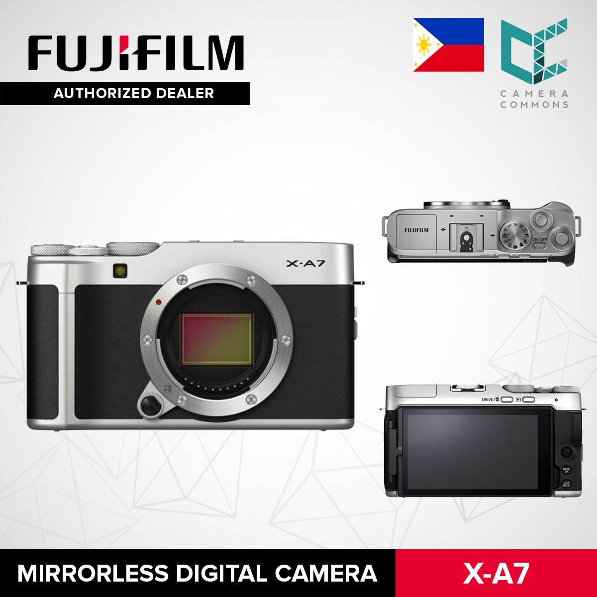 FUJIFILM X-A7 Mirrorless Digital Camera XA7