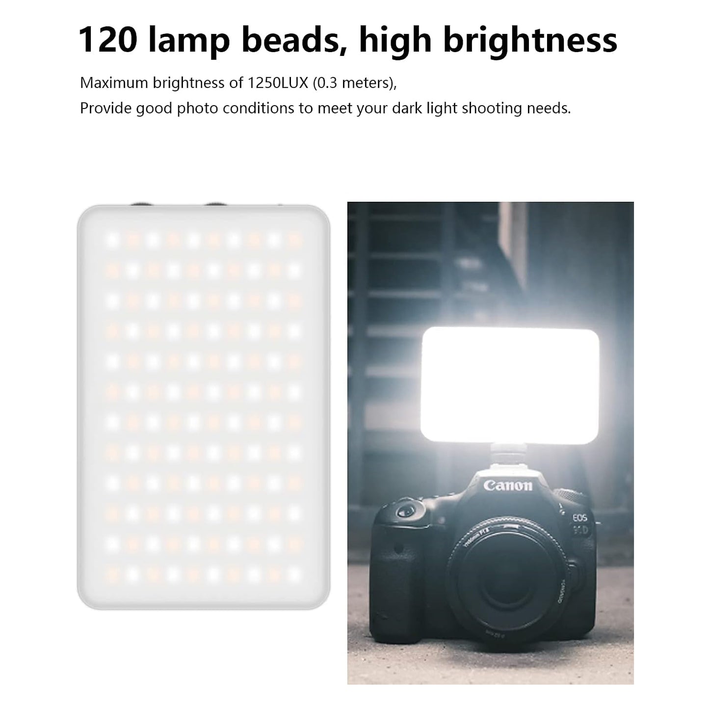 Ulanzi VL120 RGB VL-200 Bi-Color Rechargeable Video Light for Photo Studio Lighting 2495 2481