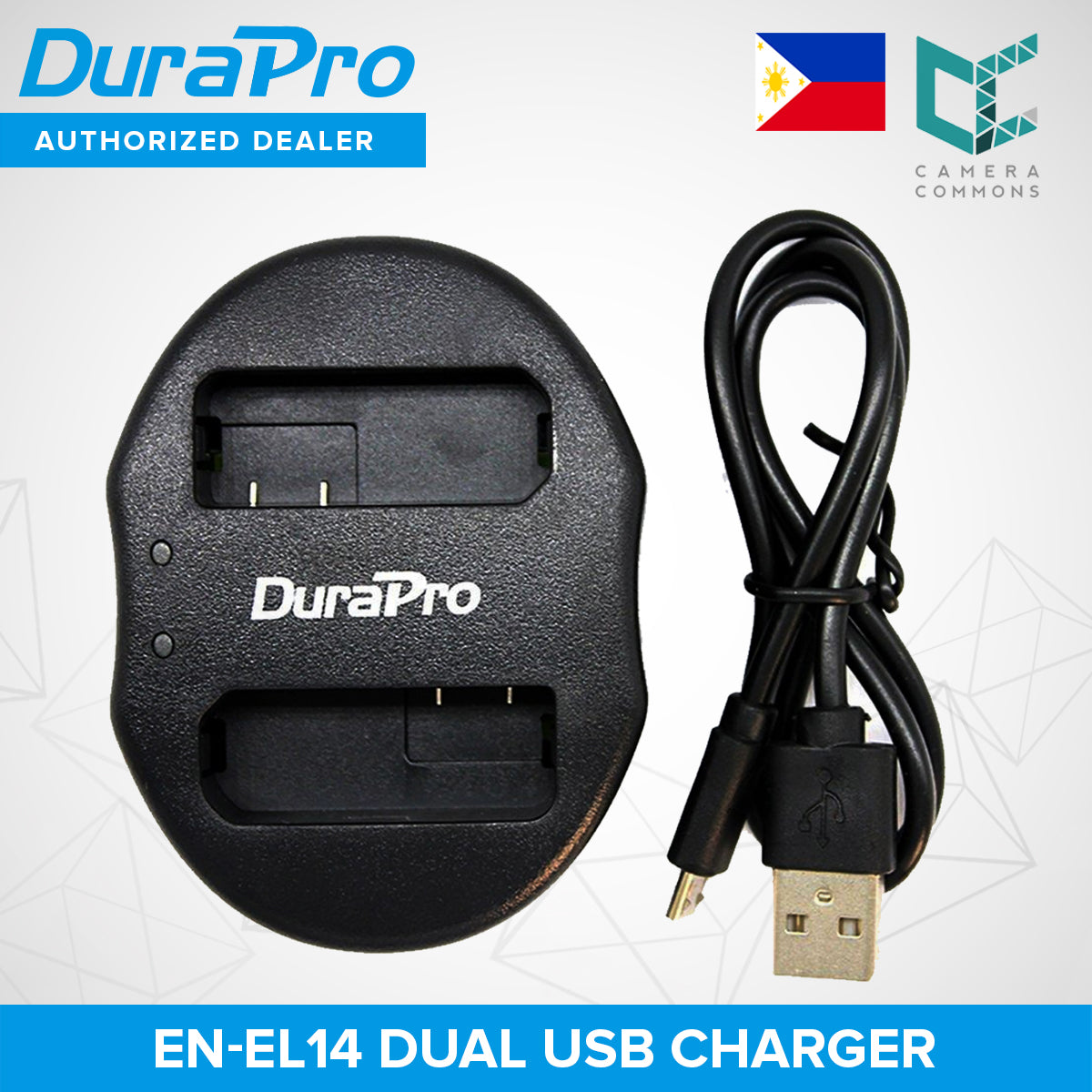 CLEARANCE DURAPRO CHARGER USB Dual EN-EL14