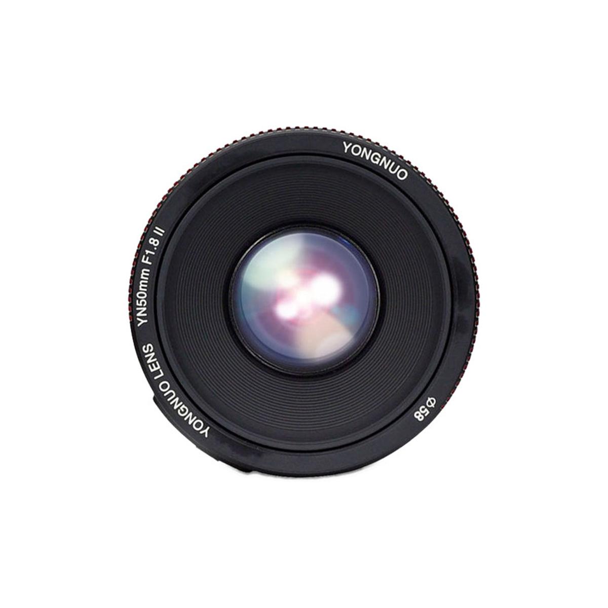 Yongnuo YN50mm f/1.8 II Lens for Canon EF DSLR Cameras 50mm Version 2