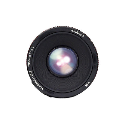 Yongnuo YN50mm f/1.8 II Lens for Canon EF DSLR Cameras 50mm Version 2