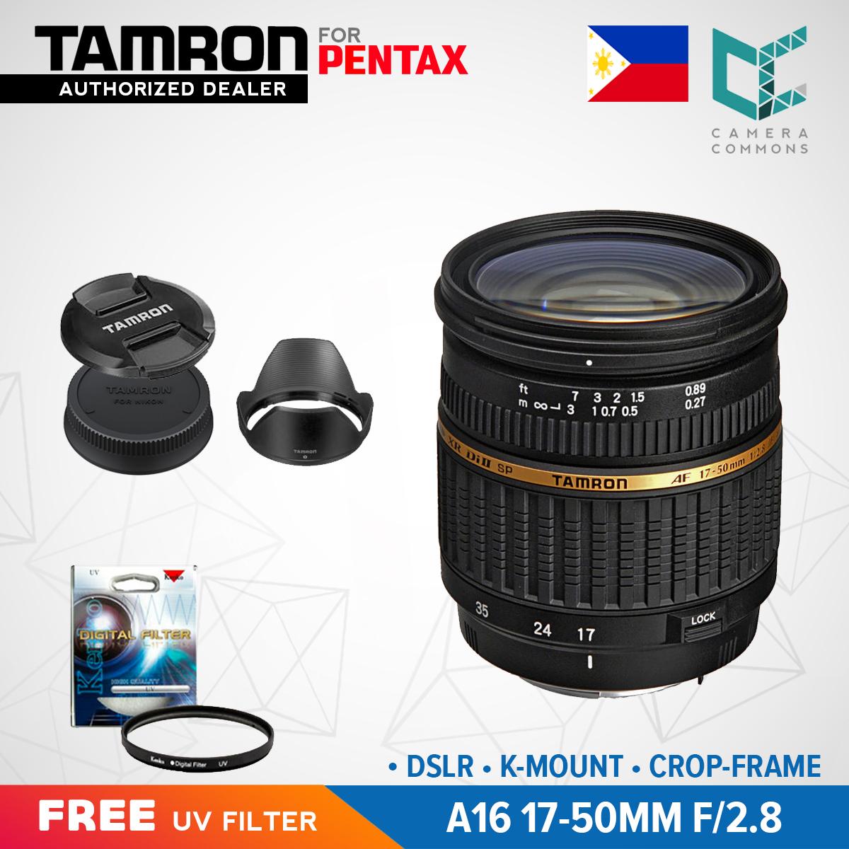Tamron A16 SP 17-50mm f/2.8 Di II LD Aspherical [IF] Lens for Pentax DSLR K Mount Crop Frame