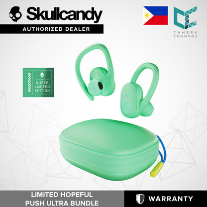 CLEARANCE Skullcandy Hopeful Mint Bundle Push Ultra S2BDW-N886 Wireless Earbuds