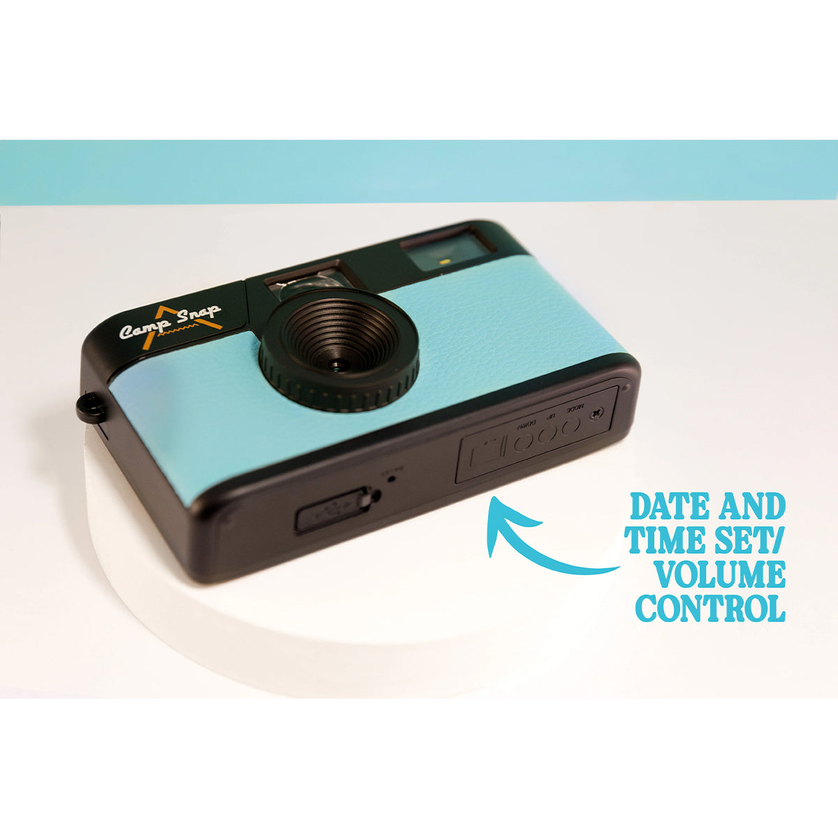 Camp Snap V103B / V105 Digital Film Camera 8MP Point and Shoot Vintage Photo Retro Screen Free with Flash Type C