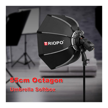 Triopo 120cm Softbox with Handle Octagon Portable Umbrella for Studio Video Photography