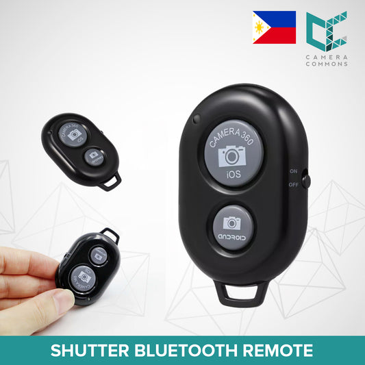 Shutter Bluetooth Remote for iOS Android Travel Selfies Portable Small Size