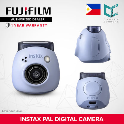 FUJIFILM Instax Pal Digital Camera Only with Detachable Ring Wide Angle Small Tiny Size Bluetooth to App