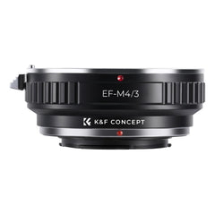 K&F Concept Canon EF Lenses to M43 MFT Mount Camera Adapter EF-M43