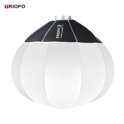 Triopo KQ65 Lantern Softbox 65cm 25.6inches Foldable Spherical Collapsible Bowens Mount for Studio