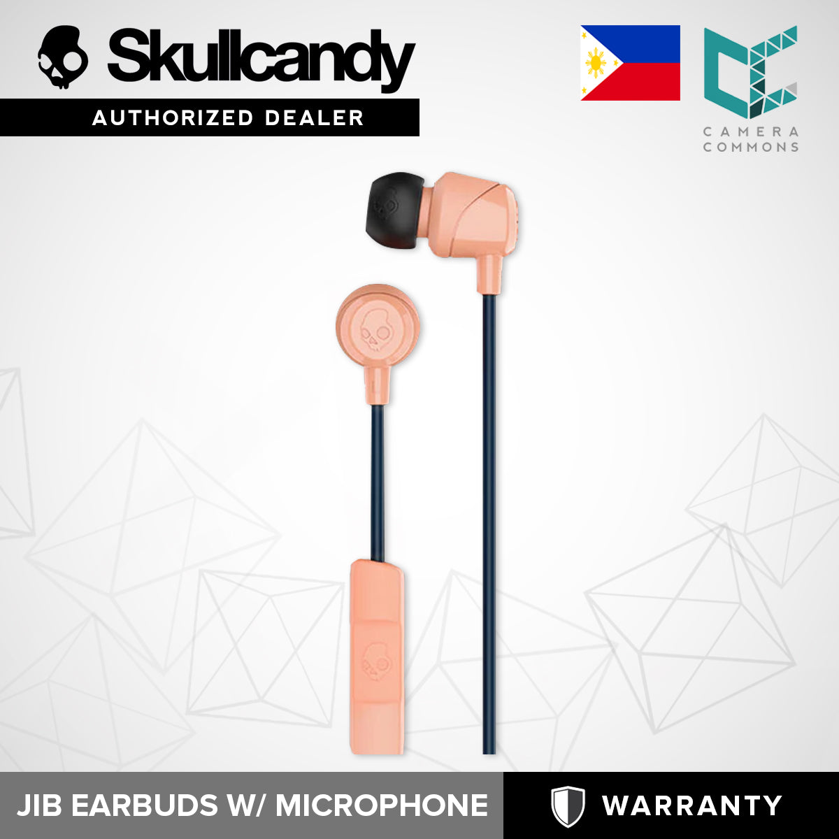 SkullCandy Jib Wired Earbuds with Microphone In-Ear Headphones Earphones Earbud