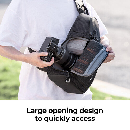 K&F Concept Sling V2 Beta Series Camera Sling Bag Black 10L KF13.141