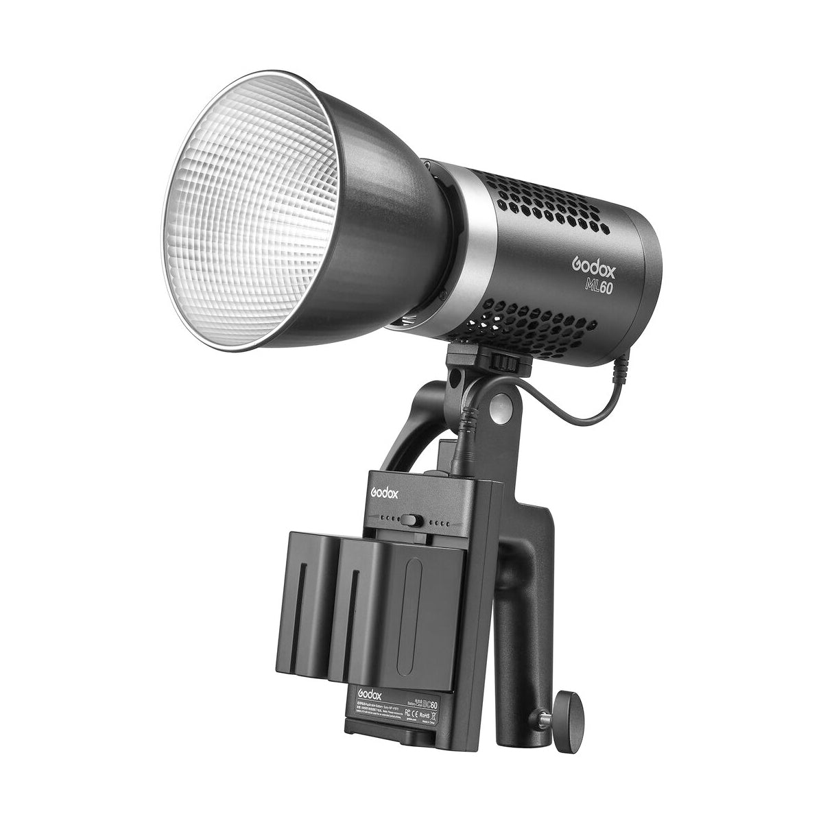 Godox ML60 60W Portable LED Monolight Light for Photography Studio Lighting ML-60