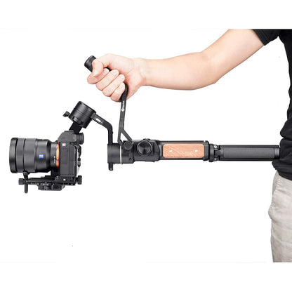 Feiyu AK2000S 3 Axis Handheld Gimbal Stabilizer for Sony a9 a7 ii a6500 Series Canon 5D Panasonic GH5 GH4 Nikon D850 Mirrorless and DSLR Digital Camera, Smart Touch Panel Feiyutech