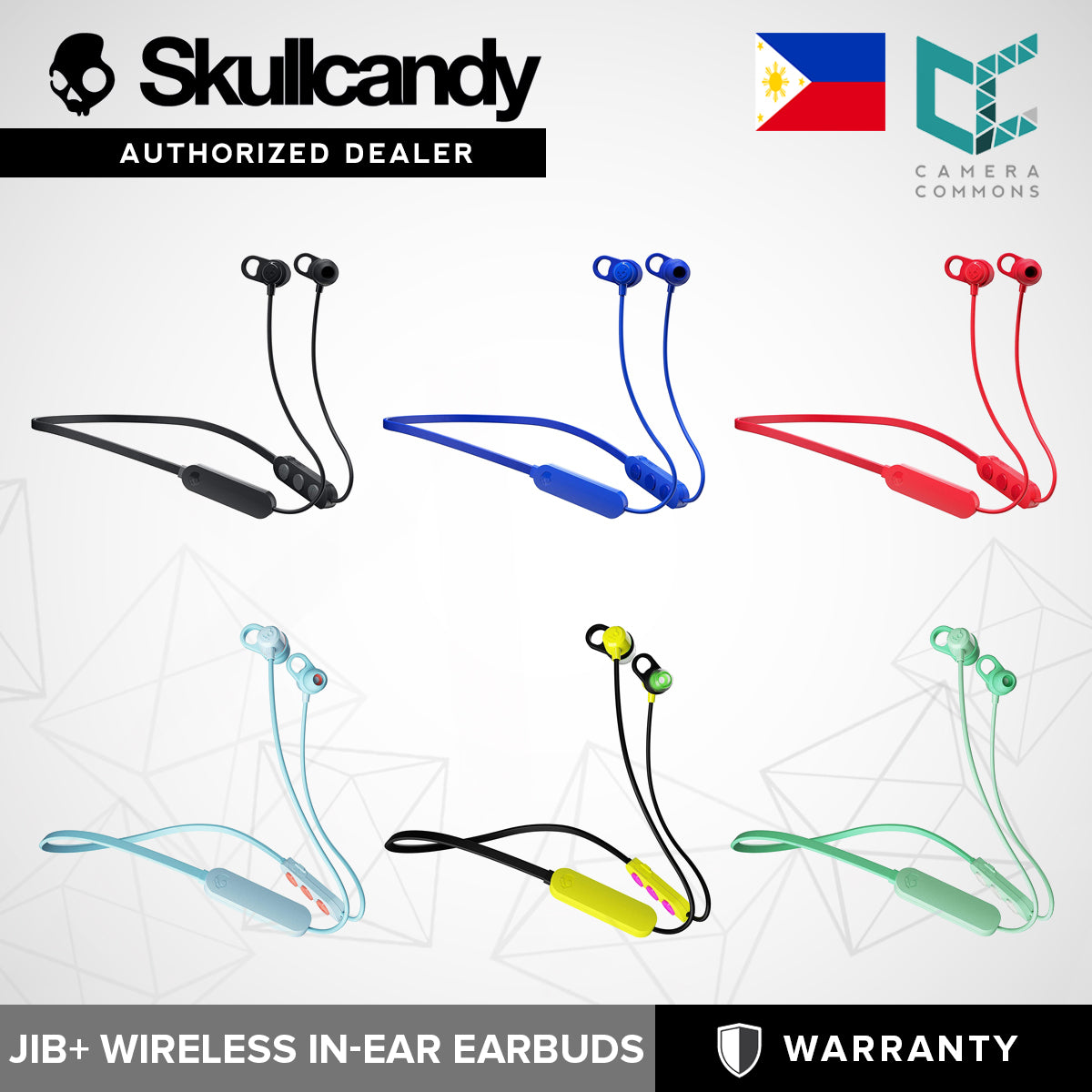 SkullCandy Jib+ Wireless In-Ear Earbuds Headphones Earphones Jib Plus