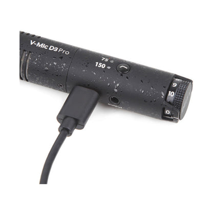 Deity Microphones V-Mic D3 Pro Super-Cardioid Directional Shotgun Microphone with Rycote Shockmount for DSLRs, Camcorders, Smartphones, Tablets, Handy Recorders, Laptop and Bodypack Transmitters