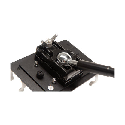 Nanlite Pavotube Double Bank 2 T12 LED Tube Mount with Gooseneck and 5/8in Receiver HD-T12-4-BHG