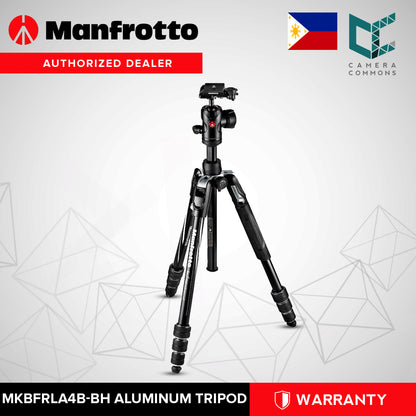 Manfrotto Befree 2N1 Aluminium tripod lever, monopod included (MKBFRLA4B-BHM )
