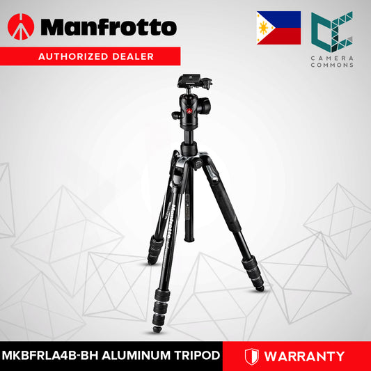 Manfrotto Befree 2N1 Aluminium tripod lever, monopod included (MKBFRLA4B-BHM )
