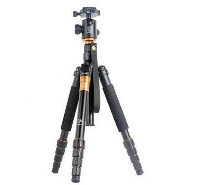 BUY 1 TAKE 1 Q666 Professional Aluminum Tripod Monopod Screw Lock Ball Head for DSLR Photo Video