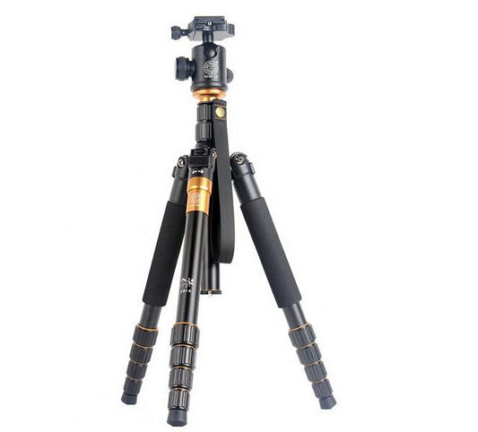 BUY 1 TAKE 1 Q666 Professional Aluminum Tripod Monopod Screw Lock Ball Head for DSLR Photo Video