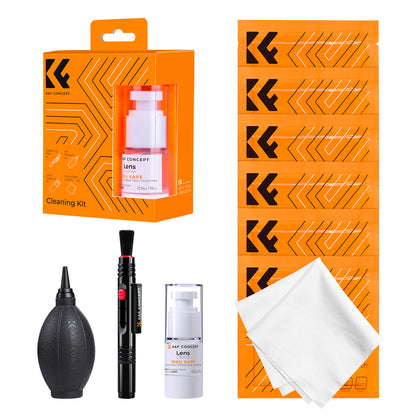 K&F Concept 1618 4-In-1 Cleaning Pen Cleaning Kit for DSLR Camera Lenses