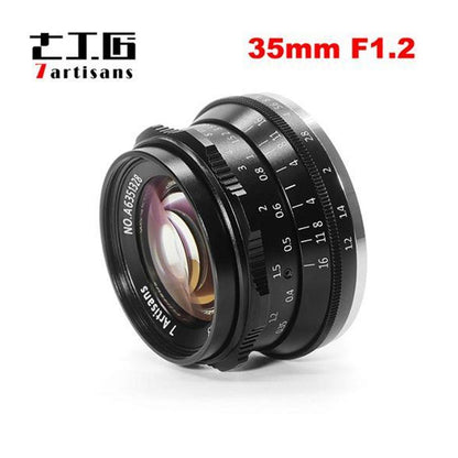 7artisans 35mm f/1.2 Photoelectric Lens for Canon EF-M EFM Camera