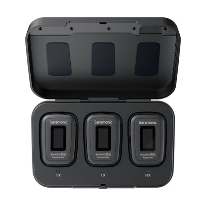 Saramonic Blink 500 Pro B2 2-Person Digital Camera-Mount Wireless Omni Lavalier Microphone System (2.4 GHz)