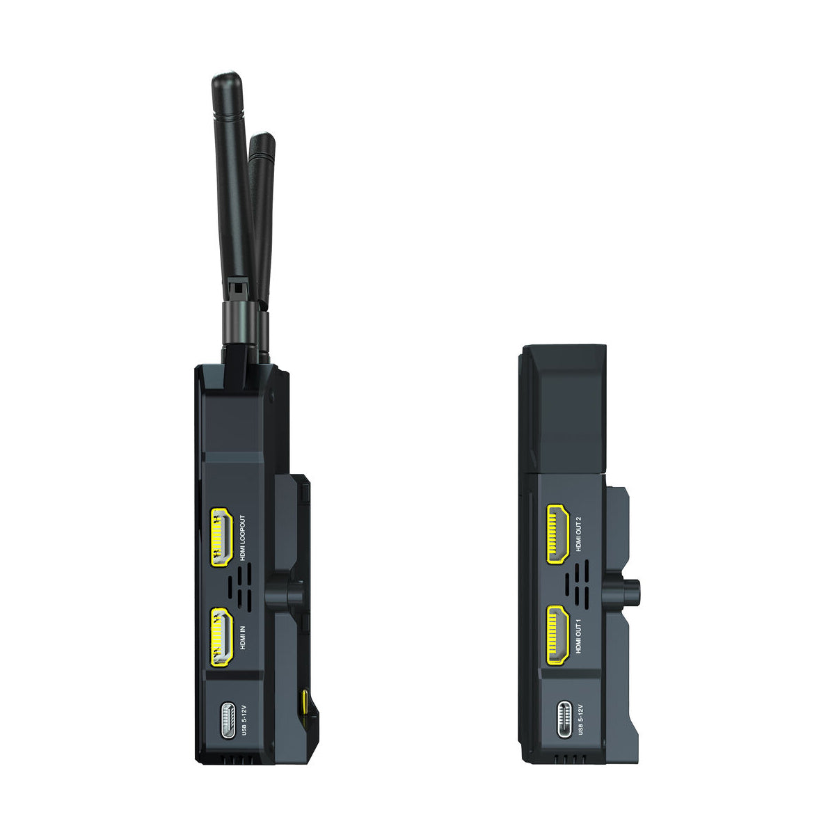 Hollyland Mars 300 PRO Enhanced HDMI Loopout Wireless Transmitter and Receiver for SLR MILC Camera with 300ft Long Range 0.08S Low Latency 1080P HD Video Transmission System