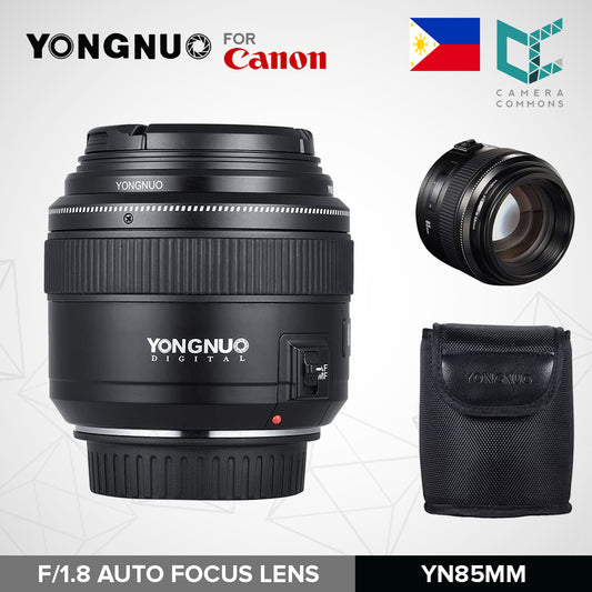 Yongnuo YN85mm f/1.8 Auto Focus Lens for Canon EF 85mm