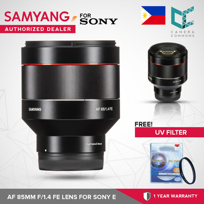 Samyang AF 85mm f/1.4 FE Lens for Sony E