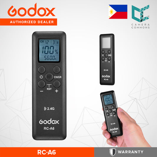 Godox RC-A6 Remote Control for Studio Lights for SL150II SL200II FV150 FV200 LF308 RCA6