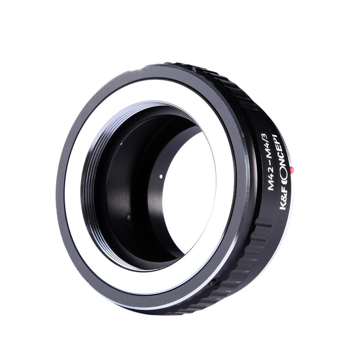 K&F Concept M42 Lenses to M43 MFT Mount Camera Adapter M42-M43