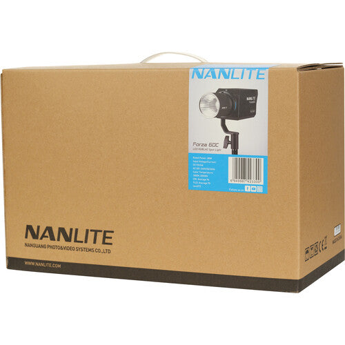 Nanlite Forza 60C RGB LED Monolight Photography Studio Lighting