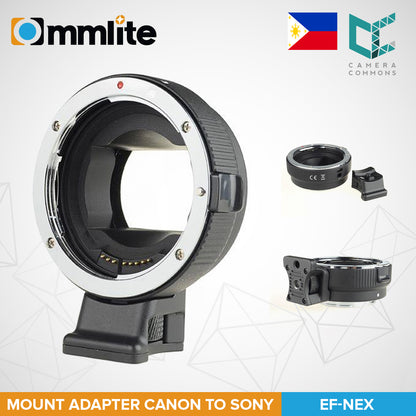 Commlite EF-NEX Mount Adapter for Canon EF to Sony NEX Auto-Focus NEX-Mount E-Mount
