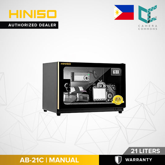 HINISO AB-21C 21L Manual Dry Box Cabinet Storage for Camera GearsAB21C
