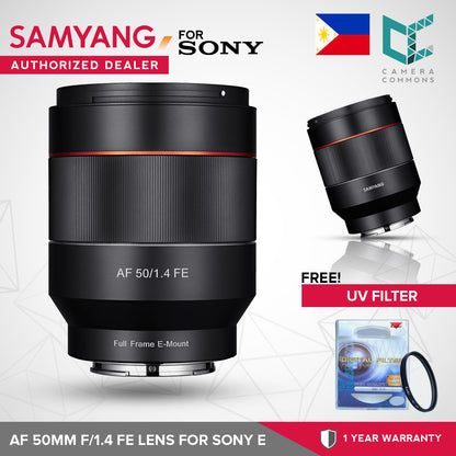 Samyang AF 50mm f/1.4 FE Lens for Sony E Cameras