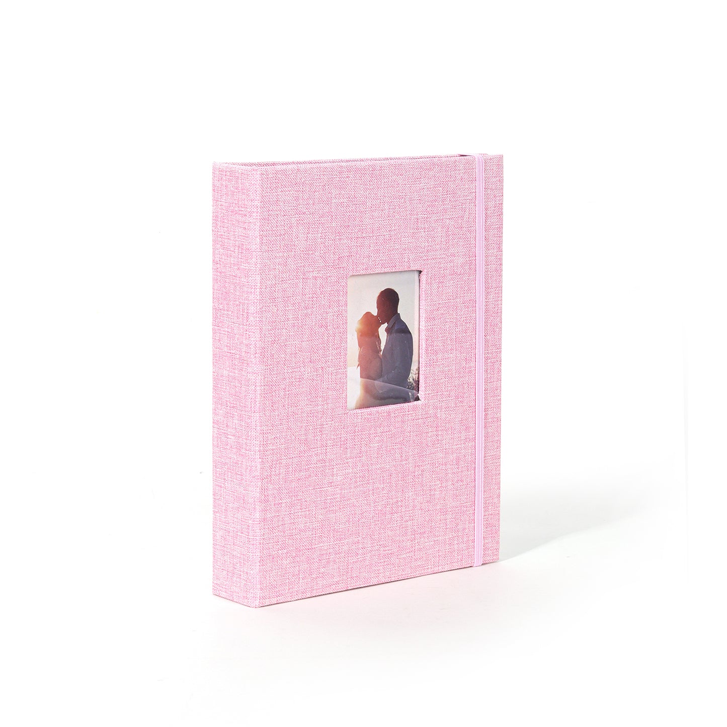 Photo Album 208 Sheets Pockets Slots Plain Cotton Linen for Fujifilm Instax Instant Mini Films