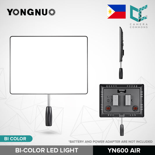 CLEARANCE Yongnuo YN600 AIR Bi-Color On-Camera LED Light Photography Videography Studio Lighting