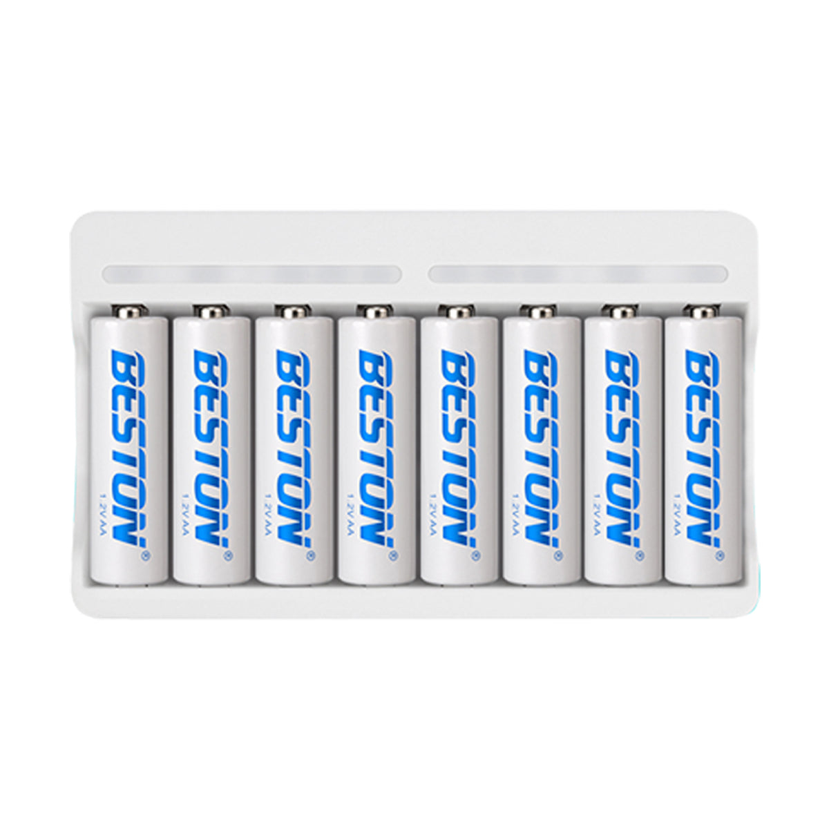 Beston C9010 8 Channel Smart Fast AA and AAA Rechargeable Battery Charger