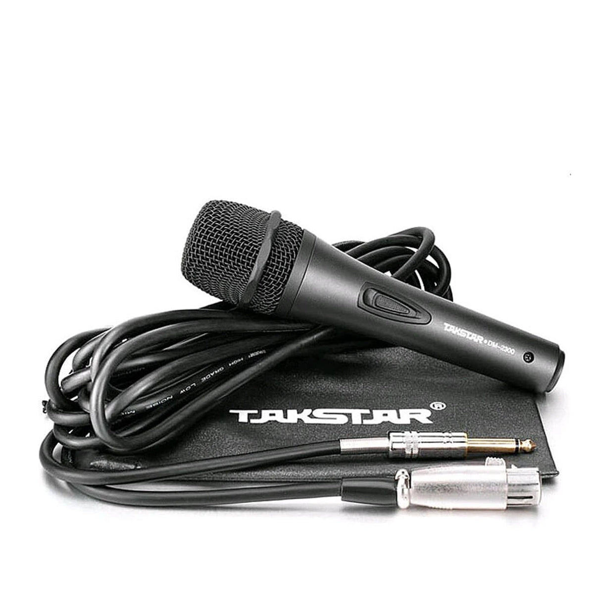 Takstar DM-2300 Karaoke Microphone Handheld Wired for Singing Party DM2300