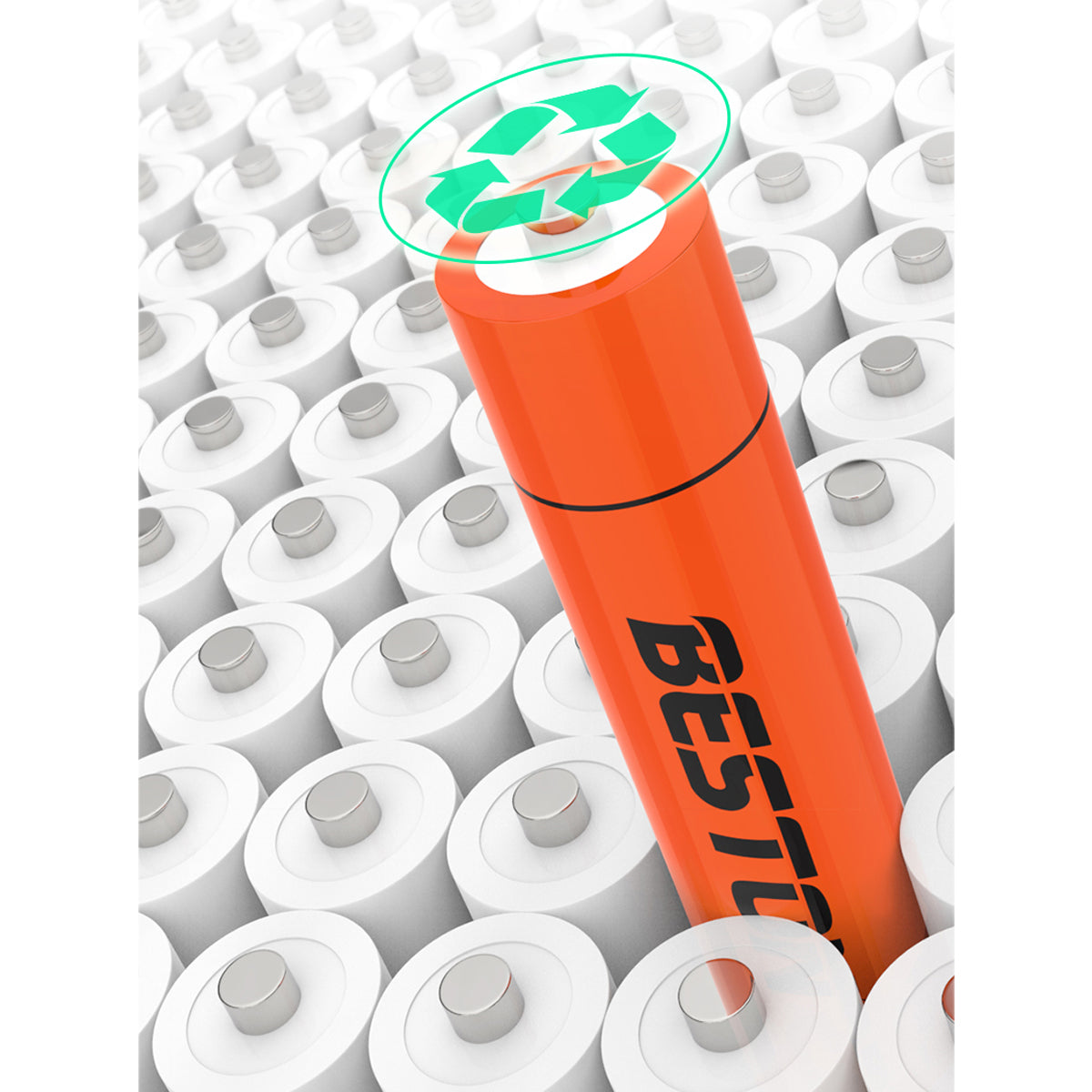 Beston 4pcs AAA 1.5V 1200mWh 3AN-32 Li-ion Rechargeable Batteries