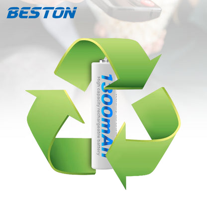 Beston 1300mAh Rechargeable Battery NiMH AAA 1.2V High Capacity 1pc 2pcs 4pcs 8pcs 12pcs