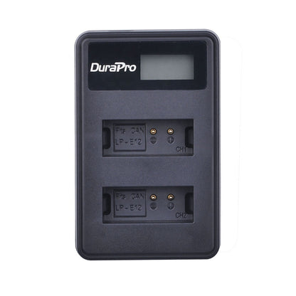 DuraPro 1pc LP-E12 LPE12 LP E12 Rechargeable Battery Charger+ USB Cable for Canon EOS