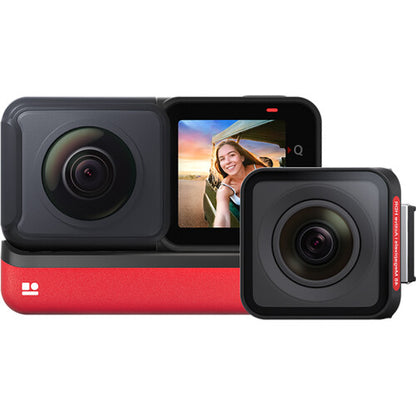 Insta360 ONE RS Twin Edition Action Camera 2 in 1 Interchangeable 4K Lens and 360 Lens