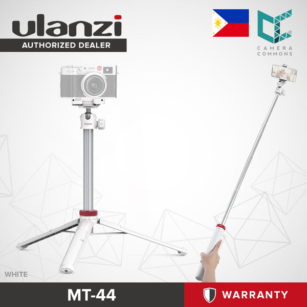 Ulanzi MT-44 Extendable Phone Vlogging Portable Stand Mini Tripod 146cm Selfie Stick 2502