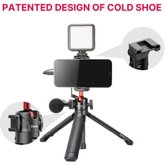 Ulanzi MT-41 Mini Tabletop Tripod Selfie Stick with Ball Head and Cold Shoe MT41 2469