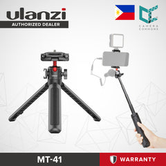 Ulanzi MT-41 Mini Tabletop Tripod Selfie Stick with Ball Head and Cold Shoe MT41 2469